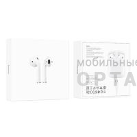 Наушники беспроводные внутриканальные Hoco Premium EW74, белый