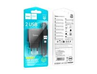 СЗУ HOCO C141A, кабель USB to Micro, 1.0м, черный