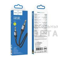 Кабель AUX, Jack 3,5mm(m) - Jack 3,5mm(m) HOCO UPA32, 1м, круглый, цвет: чёрный (1/31/310) Кабель AUX, Jack 3,5mm(m) - Jack 3,5mm(m) HOCO UPA32, 1м, круглый, цвет: чёрный (1/31/310)