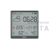 Датчик температуры и влажности ATuMan Duka TH3 Grey EU