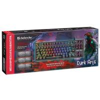 Механическая клавиатура DEFENDER Dark Arts GK-375 RU,Rainbow,87 клавиш (1/20) Механическая клавиатура DEFENDER Dark Arts GK-375 RU,Rainbow,87 клавиш (1/20)