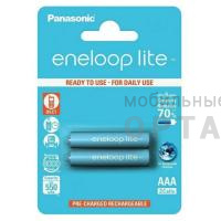 Аккумуляторная батарейка PANASONIC R03 eneloop lite BK-4LCCE/2DE (550mAh) DECT (2 бл) (2/20/240) Аккумуляторная батарейка PANASONIC R03 eneloop lite BK-4LCCE/2DE (550mAh) DECT (2 бл) (2/20/240)